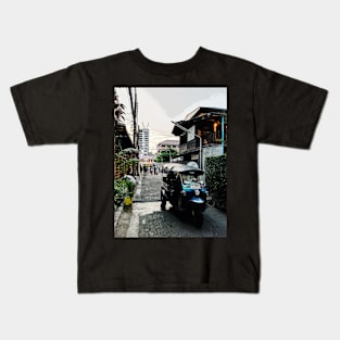 Tuk Tuk In Bangkok Thailand Kids T-Shirt